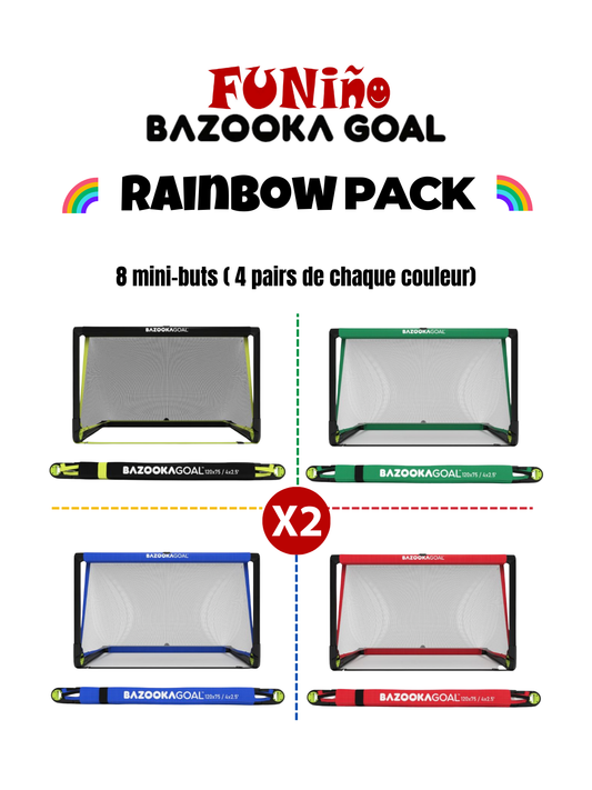 RAINBOW PACK  BAZOOKAGOAL