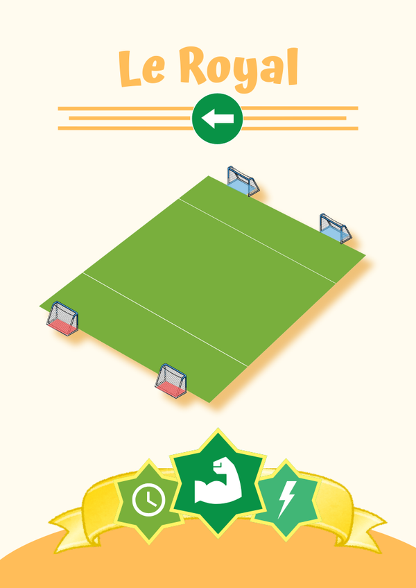 Carte KOMBOskillz Le Royal, famille athlétique