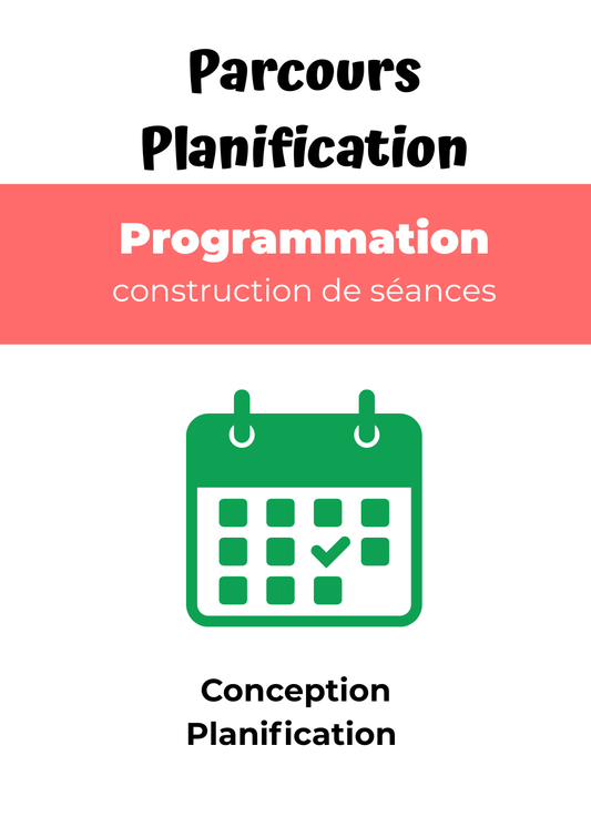 Parcours Planification & Action — Visioconférence (3 sessions x 1h30)