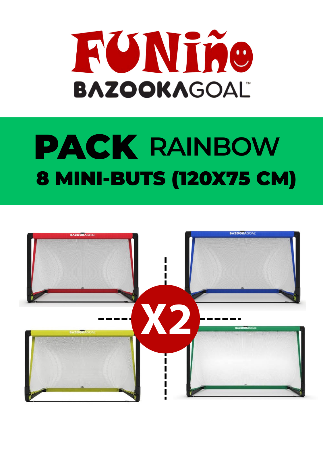 RAINBOW PACK  BAZOOKAGOAL