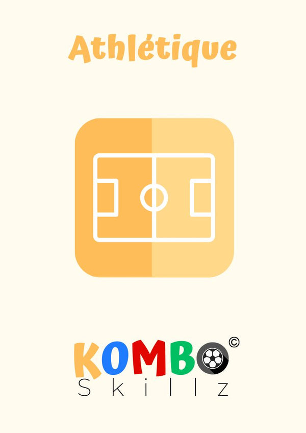 Recto de carte KOMBOskillz, famille Athlétique